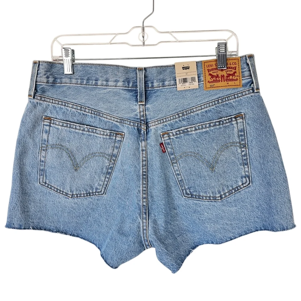 Levi's 501 Original Jean Shorts #563270213 Button Fly NWT - Picture 4 of 11